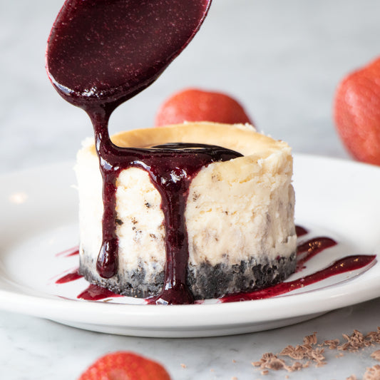 BLACKBERRY CHEESCAKE